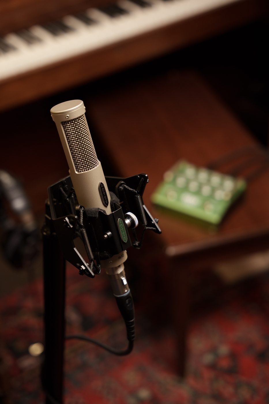 Royer R-12 in steel-string acoustic recording session
